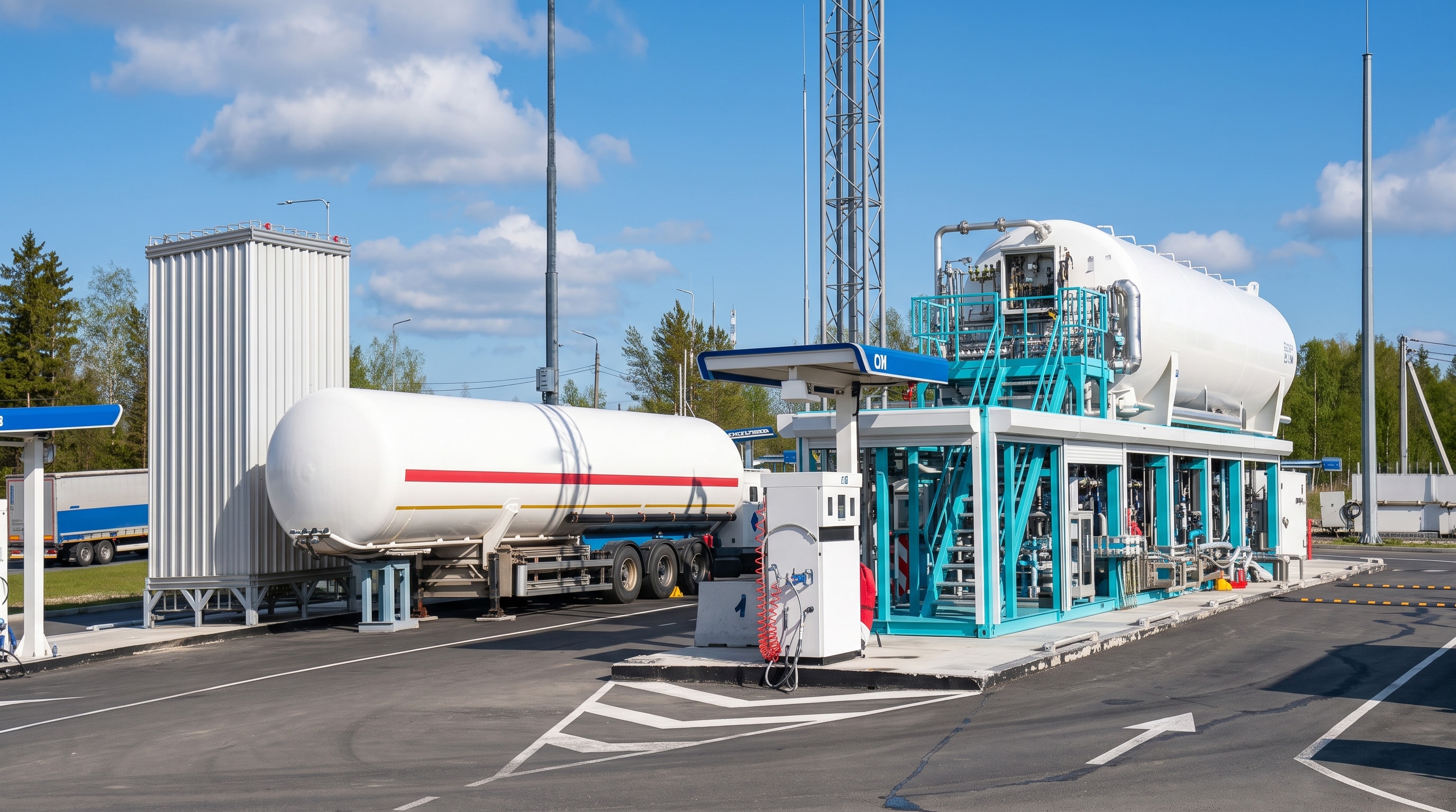 Modular LNG Station