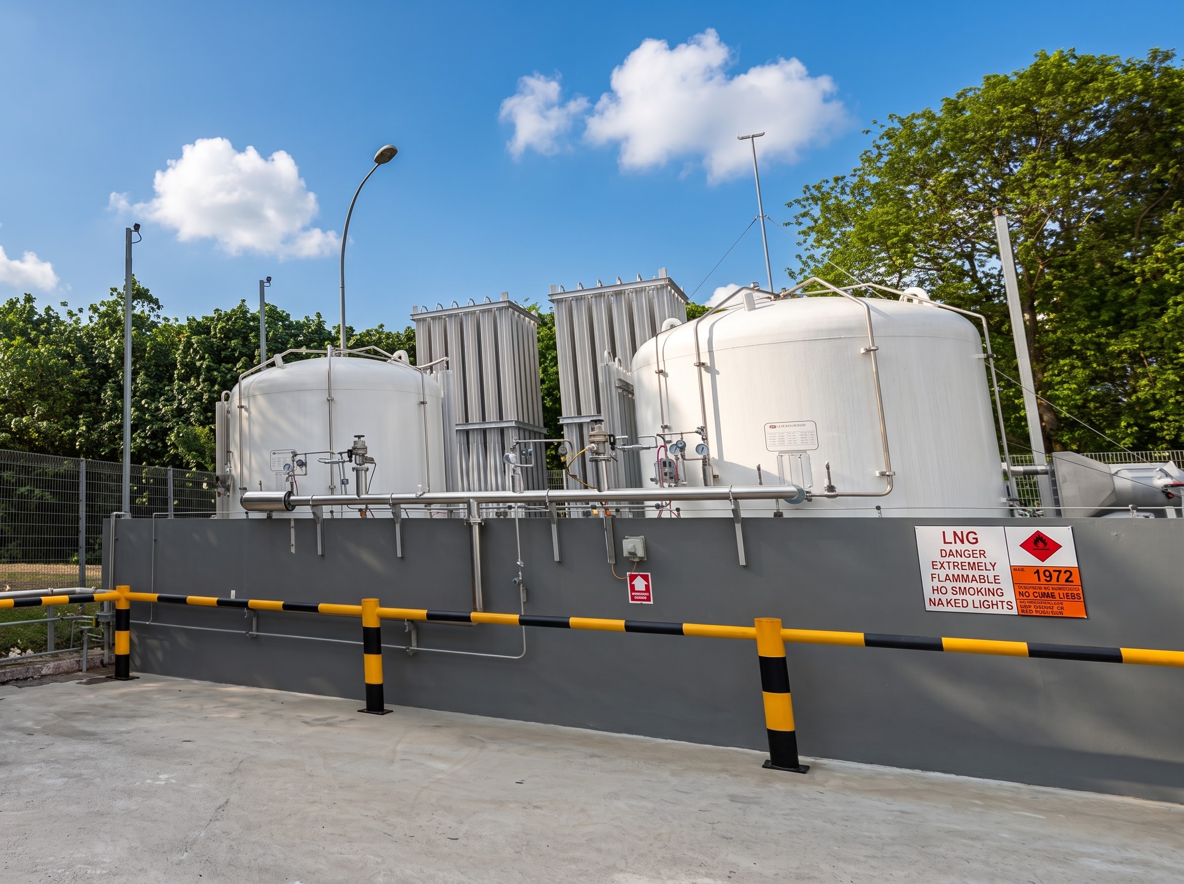 500 Nm³/h Regas Skid